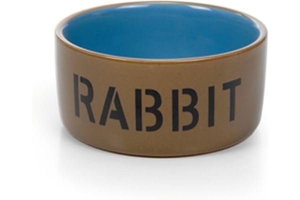 Agrobiothers Gamelle Céramique Lapins pour Petits Animaux