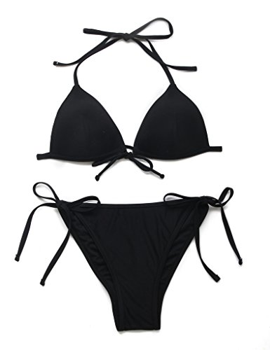 RELLECIGA Damen Bademode Triangel Bikini Unterteil im Brasil-Style - 3