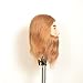 HAIR TOOLS Male Mannequin Training Head For Barbering/Hairdressing Techniques + FREE CLAMP. color:honey blonde,#27
