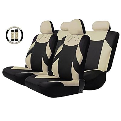 KKmoon 13PCS Universel Kit de Housse de auto Siège Cover de siège voiture Front