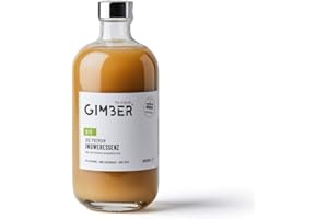 Gimber - il concentrato naturale originale realizzato con il miglior zenzero peruviano biologico - 500 ml