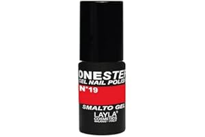 LAYLA ONE STEP Smalto Semipermanente in Gel 3-in-1 Veloce e Facile Applicazione Durata 3 Settimane Alta Pigmentazione Senza Strato di Dispersione 5ML Layla Cosmetics N.19 METROPOLITAN (Rosso)