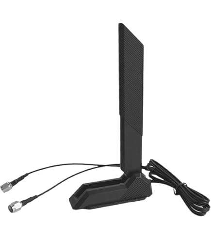 Antenne Amplificate Wifi 8dBi 2.4GHz 5GHz 5.8G Dual Band WiFi RP-SMA Maschio High Antenna Wifi Per Pc - Foto 8