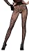 Produktbild Ballerina Damen-Strumpfhose, schwarz-blau, sexy Hosiery, Reizwäsche, Spitze, Strapsoptik Größen Large / X-Large