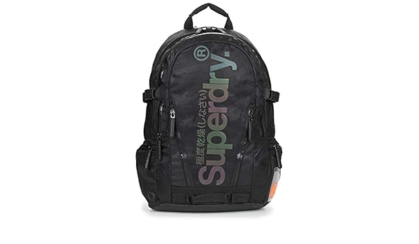 superdry reflective backpack