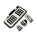 Produktbild DioKlen Auto Zubehör Edelstahl Pedal Cover für VW Golf 7 GTI MK7 lamando Polo A05 Passat B8 Skoda Rapid Octavia 5E 5 F A7 2014 +, 4pcs MT