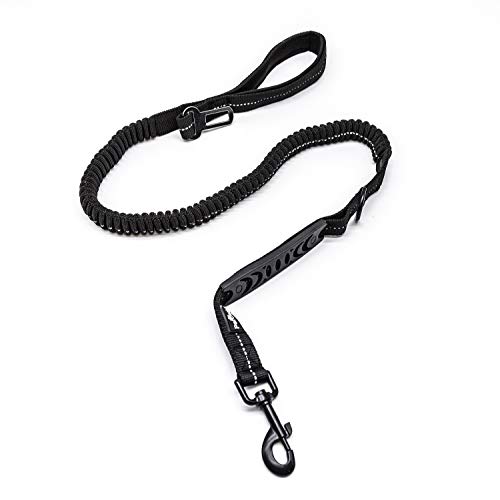 PetCay - Correa Universal 2 en 1 para Perros y cinturón de Seguridad para el Coche, Incluye Amortiguador, para Todas Las Razas de Perros y Modelos de Coche