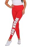 Futuro Fashion Work Out Printed Full Length Cotton Active Leggings Joggers Gym Fitness