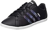 Ortholite Float adidas Damen VS CONEO QT Sneaker Schwarz (Core Black/Active Purple), 40 EU