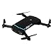 Produktbild MRULIC Portable Mini 2.4G 6Axis HD Kamera WIFI FPV RC Quadcopter Drone Selfie Faltbar (Schwarz)