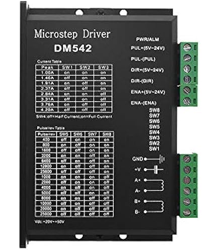 STEPPERONLINE Set van 3 Nema 23 stappenmotoren 3 Nm 4,2 A 4 draden 10 mm CNC-frezen plasmasnijden STEPPERONLINE Set van 3 Nema 23 stappenmotoren 3 Nm 4,2 A 4 draden 10 mm CNC-frezen plasmasnijden