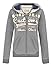 Produktbild Goodyear Kapuzenpulli EMPORIA Ladies Hooded Zipsweat - Marl Grey NEU XS-XL Größe XL