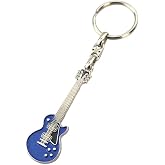 Gitar Mavi Anahtarlık