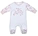 BABYTOWN Baby Girls Sleepsuit One Piece Pink Cute Premature - 6m