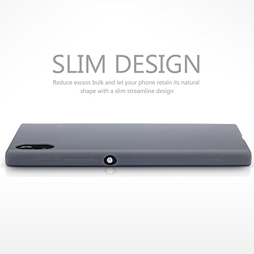 Sony Xperia XA1 Funda Protectiva de Silicona Gel TPU estrecha - Gris s lido acabado mate reviews Sony Xperia XA1 Funda Protectiva de Silicona Gel TPU estrecha - Gris s lido acabado mate