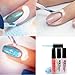 Nail Art Peel Off Base Coat Liquid Gel Cream Tape Polish Palisade Ideal for Manicure Pedicure Keep Cuticle Fingers and Toes Always Clean When Painting Nails By ONE1X® (Blue)