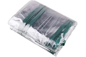 JILIJIA Cubierta de invernadero de 2 niveles para plantas/invernadero de plantas de hogar, mini plástico PVC, accesorios de repuesto para invernadero, pequeñas casas verdes (sólo cubierta), 2 niveles., 1