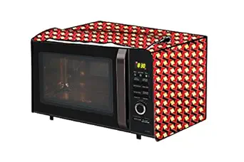 The Furnishing Tree Microwave Oven Cover for Borosil Prima 30 Liter 1500 Watt Convection Oven Toaster Griller (OTG) Frieze Pattern Brown