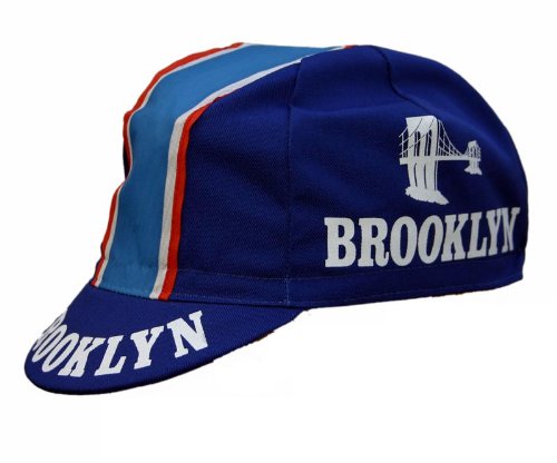 Radmütze Brooklyn Blue Cap Rennmütze Retro Mütze - 2