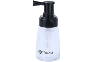STYLANCE Flacone spray in polvere da barbiere, per applicare talco e polvere, soffiatore vuoto per cosmetici in polvere, applicatore ricaricabile per fibre per capelli, per parrucchieri, casa,