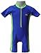 Baby BoysSun Protection Swimming Costume All In One Sunsuit, Factor 50+ Ages 3mths- 24mths (12-24 Mths, Royal / Lime)
