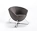 Produktbild Clubsessel ONLY Barsessel Bürosessel Hotelsessel Step Polster Webstruktur LUNA, Farbe:L34 - Grau