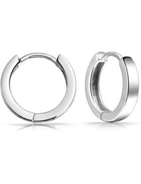 Bling Jewelry Sterling Silber 925 Mens Mini Huggie Ohrringe