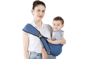 TUNDWHITE Portagioie laterale, ergonomico, per neonati fino a 3 – 36 mesi, per bambini fino a 20 kg