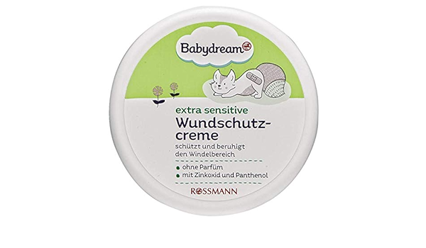 Babydream Perfume Free Wound Protection Cream 150 Ml Protects Nappy Area From Moisture Wound With Zinc Oxide Panthenol Amazon Co Uk Beauty