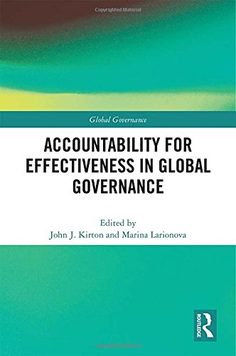 Accountability for Effectiveness in Global Governance