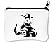 Produktbild Run Dmc Hip Hop Rat Banksy Reißverschluss-Geldbörse Brieftasche Geldbörse