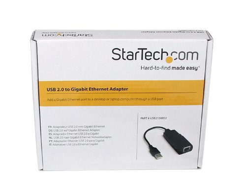 StarTech.com USB 2.0 auf Gigabit Ethernet RJ45 NIC Netzwerkadapter - 6