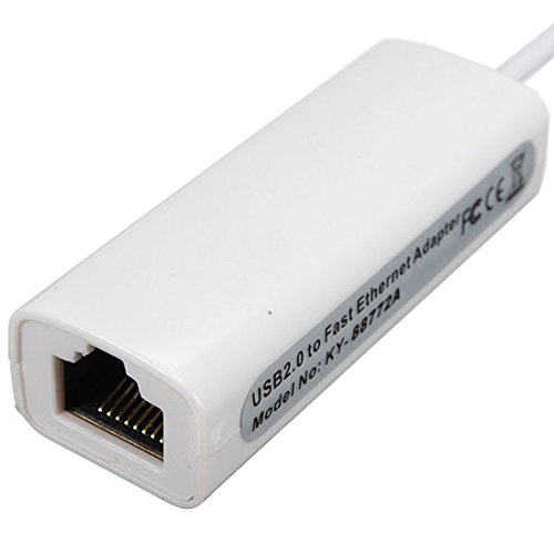 TOOGOO(R) USB 2.0 auf RJ45 LAN Ethernet Netzwerkadapter fuer Apple Mac MacBook Air Laptop PC - 5
