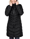 Jack Wolfskin Damen Selenium Coat Mantel, Schwarz, S