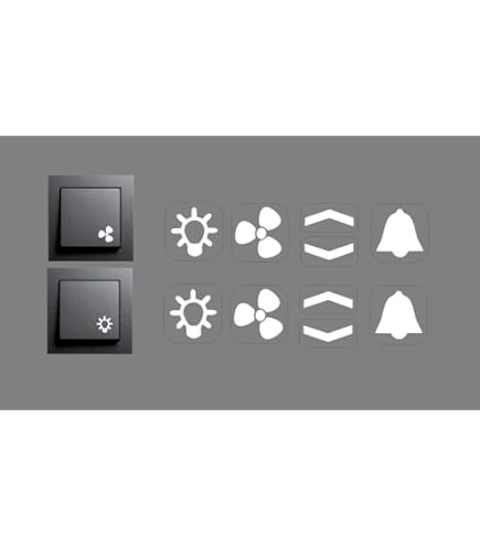 Adesivi Con Simbolo Di Potere - Nero 15mm - Confezione Da 6 Pezzi Per Decorazioni - Foto 9