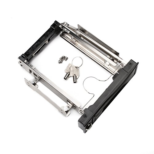 Salcar 3.5″ Wechselrahmen – SATA I/II/III HDD Fesplattenrahmen im 5.25″ Laufwerksschacht - 4