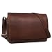 Produktbild STILORD 'Tom' Vintage Leder Umhängetasche für Studium Uni Büro Arbeit 15 Zoll Laptoptasche DIN A4 Schultertasche Echtleder, Farbe:Havanna - braun