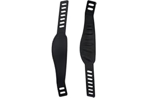 HAOHAI 4Pcs Exercise Bike Pedal Straps, Heavy Duty Adjustable Length Universal Pedal Strap Fits Most Bike Pedals Exercise Bike Bicycle Cycle For Home or Gym(style2)