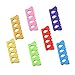 FACILLA® 7pcs Colorful Nail Art Finger Toe Soft Foam Separator Manicure Pedicure Tool