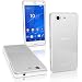 Produktbild igadgitz Gefrostet Glänzend Etui Tasche Hülle Gel TPU für Sony Xperia Z3 Compact D5803 D5833 Case Cover + Displayschutzfolie