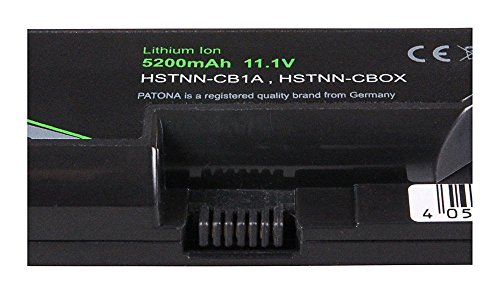PATONA Premium Laptop Akku für HP 420 | 421 | 425 | 620 | 625 | 4320t | Compaq 320 | 321 | 325 | 326 | 420 | 421 | 620 | 621 | ProBook 4320 | 4320s | 4320t | 4321 | 4321s | 4325s | 4420s | 4425s | 4520 | 4520s – [ Li-ion; 5200mAh;schwarz] - 5