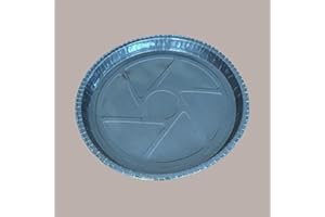 Lucgel Stampo Teglia Forma Cottura Rotonda in Carta Forno Antiaderente Optima Dm260H23mm - 10pezzi -