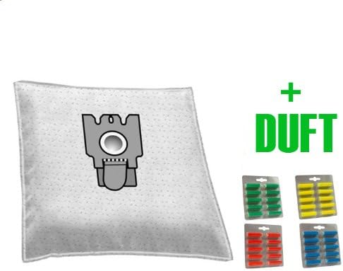 Staubbeutel-Profi Pack of 10 Vacuum Cleaner Bags + Scent Sticks for Miele Senator 1300, C and G (604 _ 10) + 10 Duftstäbe Rosenduft