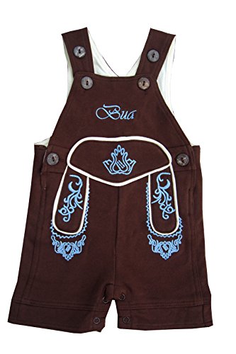 Mogo.cc Baby Boys' Christening Gown Stick blau