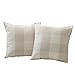 Produktbild OIKAY 2PC Classic Plaids Baumwolle Leinen Weiche Weihnachten Dekorative Platz Kissenbezüge # 13