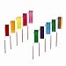 Produktbild Amison Dance Ribbons Streamers Rhythmische Gymnastik Band Stäbe Stäbe für Kinder Kunst Tanz, Taktwirling, 10 Stück 10er-Pack Multi Color