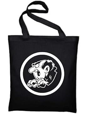 Gargamel Fun Jutebeutel, Beutel, Stoffbeutel, Baumwolltasche
