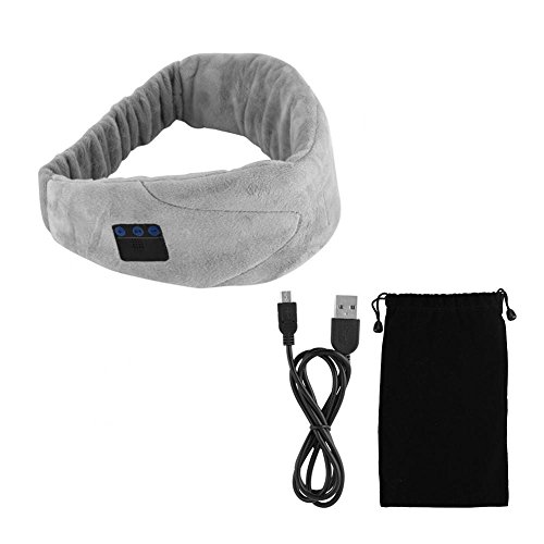 Preisvergleich Produktbild VBESTLIFE Schlafmaske Bluetooth Kopfhörer,kabellos Stereo Musik Augenmaske Stirnband mit Bluetooth Kopfhörer