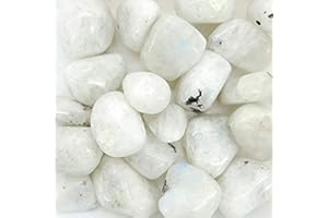 VALMONI SPORT 2 X Piedra Luna Canto Rodado Mineral Relacionado con Energía Femenina Mujer Embarazo Iridiscencia
