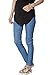 Sweet Mommy Stretchy Skinny Leg Maternity Coloured Trouser SP4029 BLDENIMM
